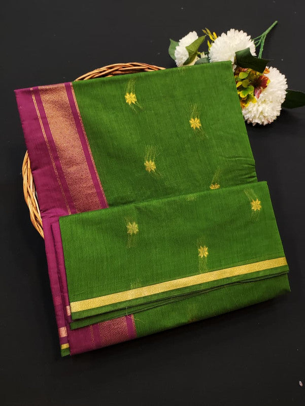 Naachiyar Cotton Saree in soft cotton fabric for festival wear