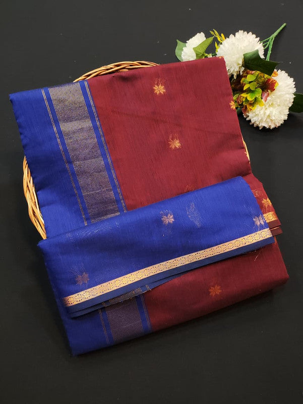 Naachiyar Cotton Saree in soft cotton fabric for festival wear