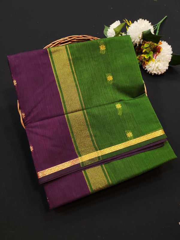 Naachiyar Cotton Saree in soft cotton fabric for festival wear