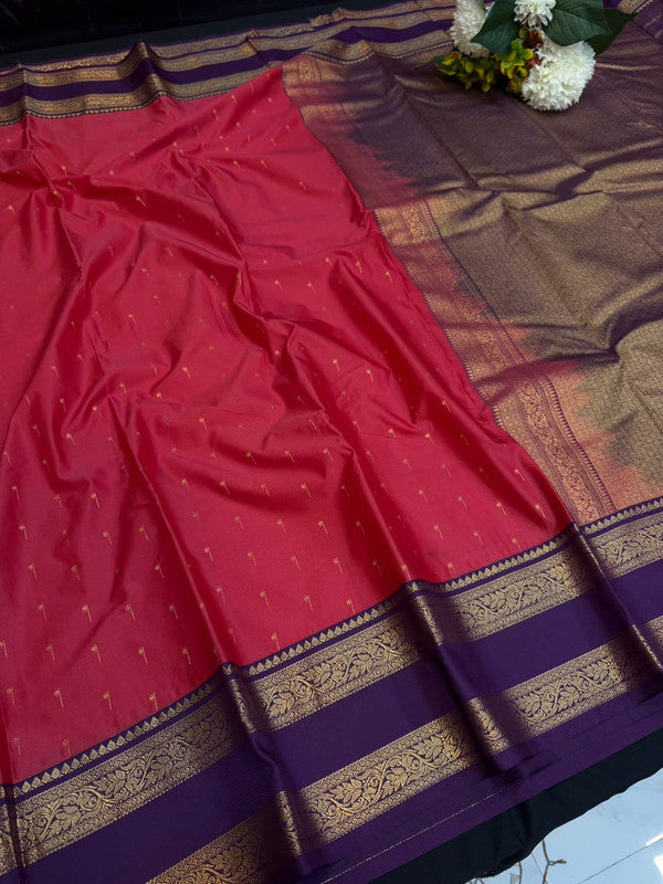 Vennila Semi Silk Saree | Zari Work | VNN81 - Sri Sakthi Pugazh Tex - Semi Silk