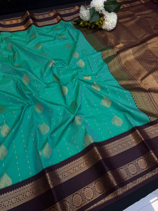 Vennila Semi Silk Saree | Zari Work | VNN81 - Sri Sakthi Pugazh Tex - Semi Silk