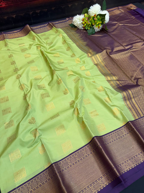 Vennila Semi Silk Saree | Zari Work | VNN81 - Sri Sakthi Pugazh Tex - Semi Silk