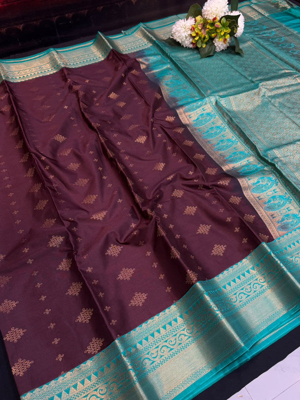 Vennila Semi Silk Saree | Zari Work | VNN81 - Sri Sakthi Pugazh Tex - Semi Silk