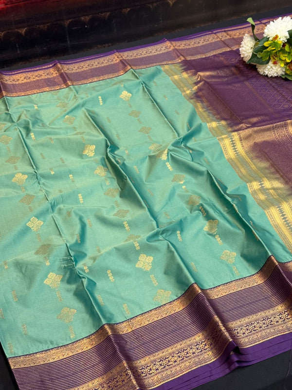 Vennila Semi Silk Saree | Zari Work | VNN81 - Sri Sakthi Pugazh Tex - Semi Silk