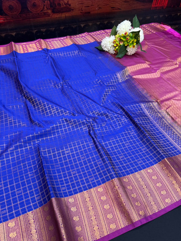Vennila Semi Silk Saree | Zari Work | VNN81 - Sri Sakthi Pugazh Tex - Semi Silk