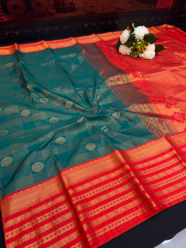 Vennila Semi Silk Saree | Zari Work | VNN81 - Sri Sakthi Pugazh Tex - Semi Silk