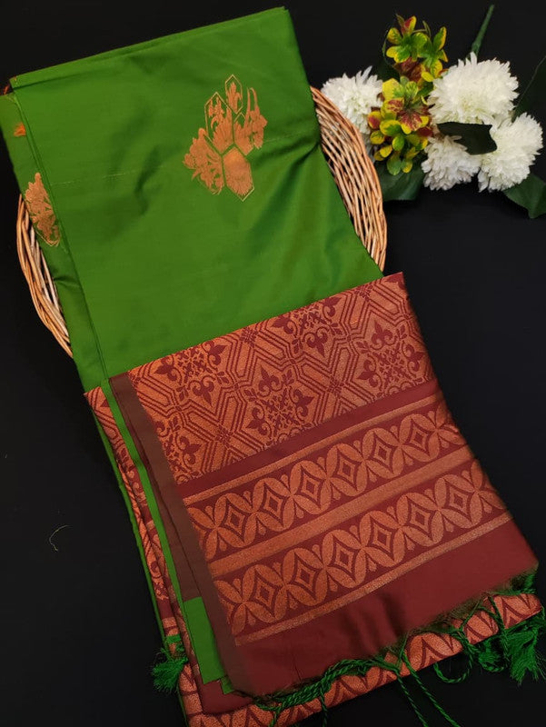 Kural Soft Silk (Aadi Offer BT-6) Take 5 Each Saree Rs.399/- KR245