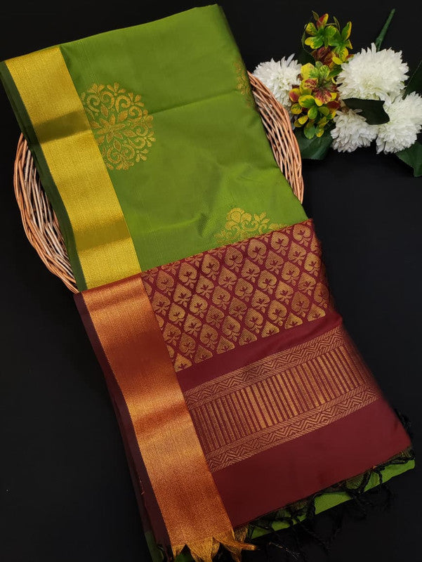 Kural Soft Silk (Aadi Offer BT-6) Take 5 Each Saree Rs.399/- KR275