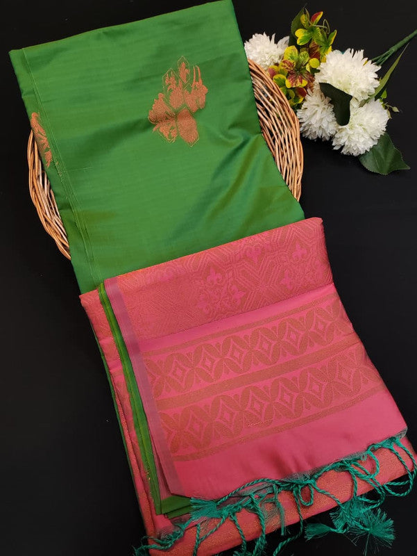 Kural Soft Silk (Aadi Offer BT-8) Take 5 Each Saree Rs.399/- KR361