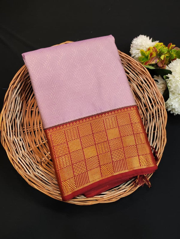 Luxury Semi Silk Saree for Women – Elegant Party Wear