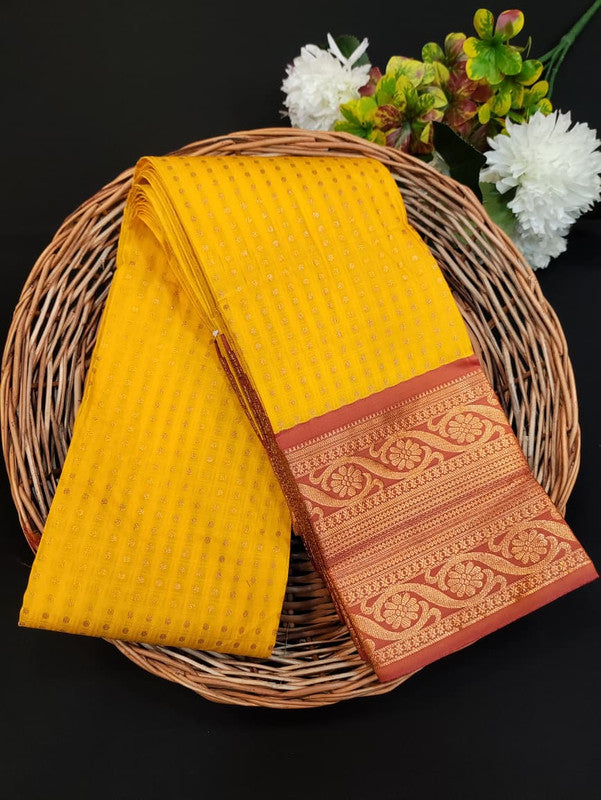 Diya Soft Silk Thousand Butta Saree for Women