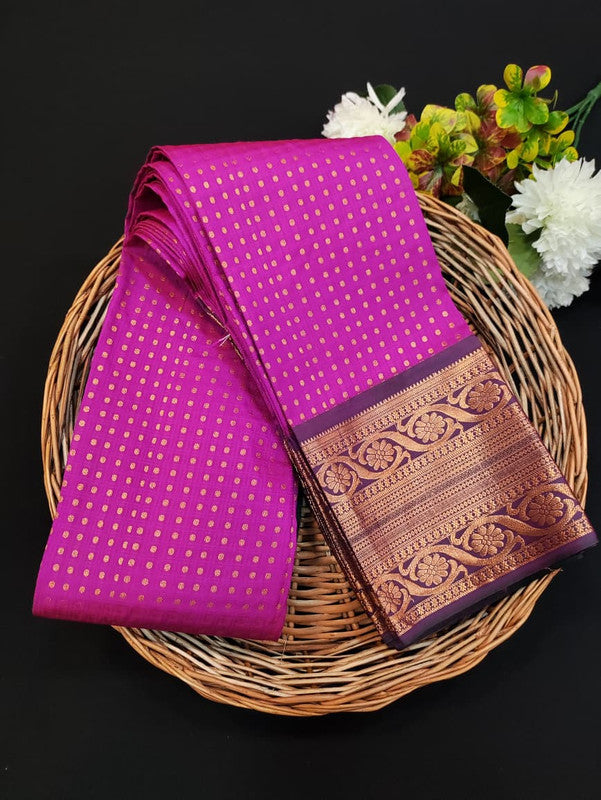 Diya Soft Silk Thousand Butta Saree for Women