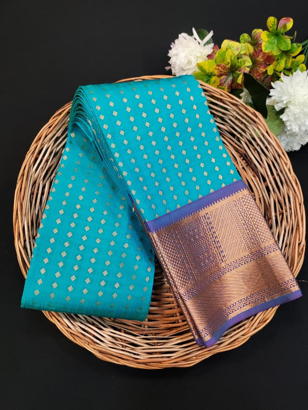 Diya Soft Silk Thousand Butta Saree for Women