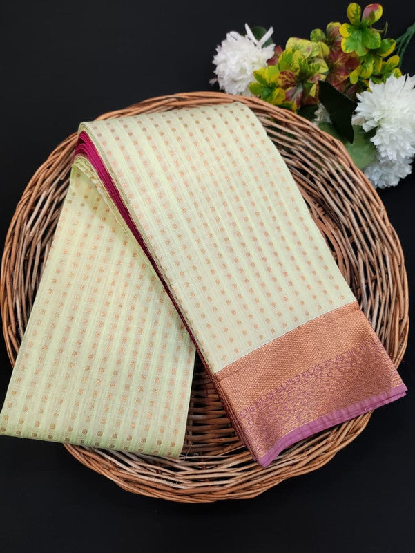 Diya Soft Silk Thousand Butta Saree for Women