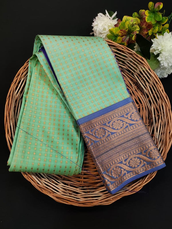 Diya Soft Silk Thousand Butta Saree for Women