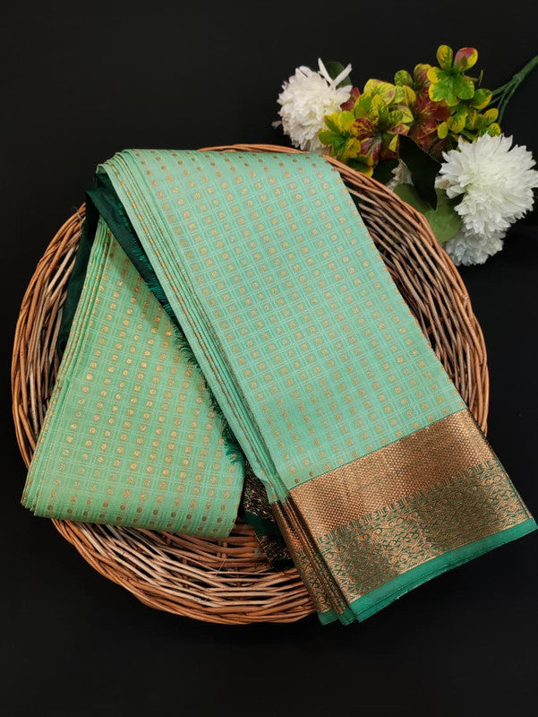 Diya Soft Silk Thousand Butta Saree for Women