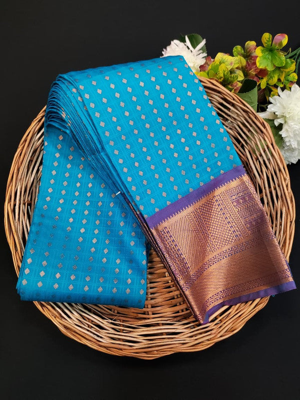 Diya Soft Silk Thousand Butta Saree for Women