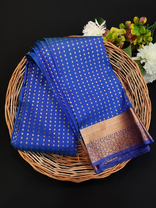 Diya Soft Silk Thousand Butta Saree for Women