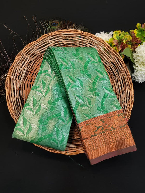 Premium Poontamil Tissue Saree in soft silk for party wear