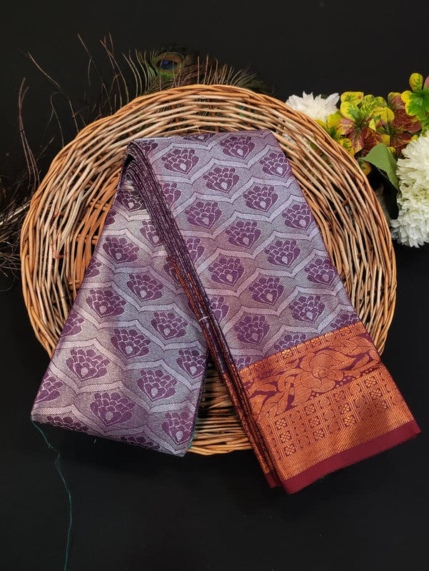 Premium Poontamil Tissue Saree in soft silk for party wear