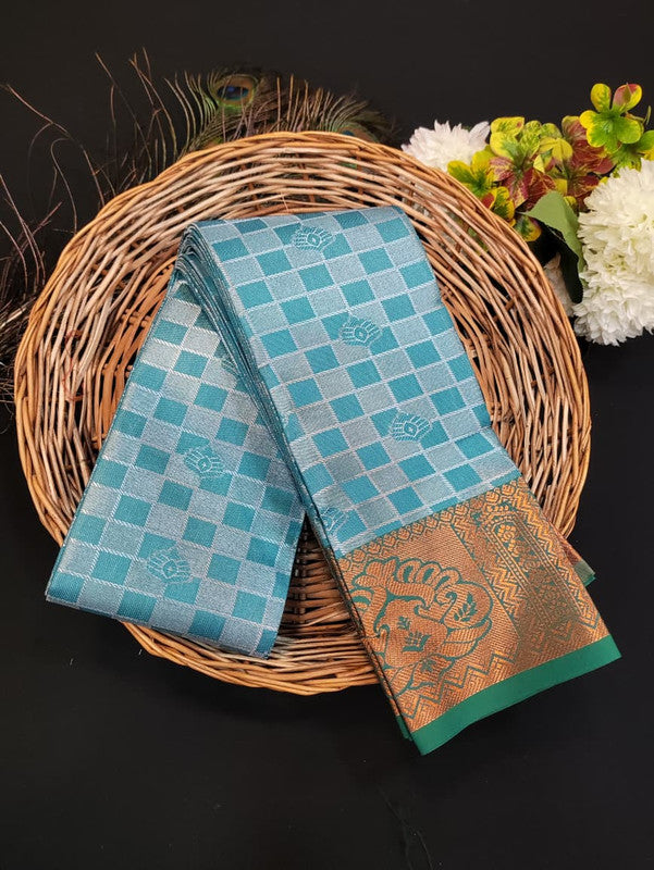 Premium Poontamil Tissue Saree in soft silk for party wear