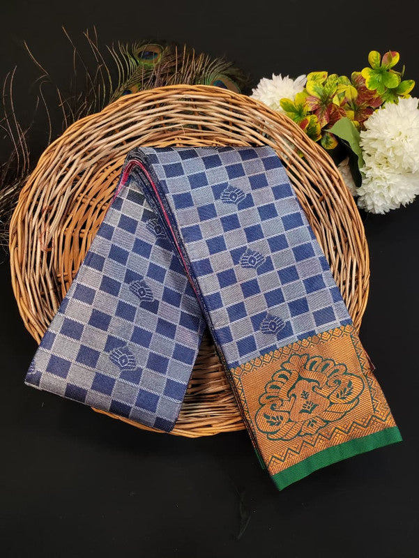 Premium Poontamil Tissue Saree in soft silk for party wear