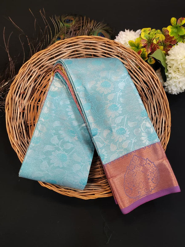 Premium Poontamil Tissue Saree in soft silk for party wear