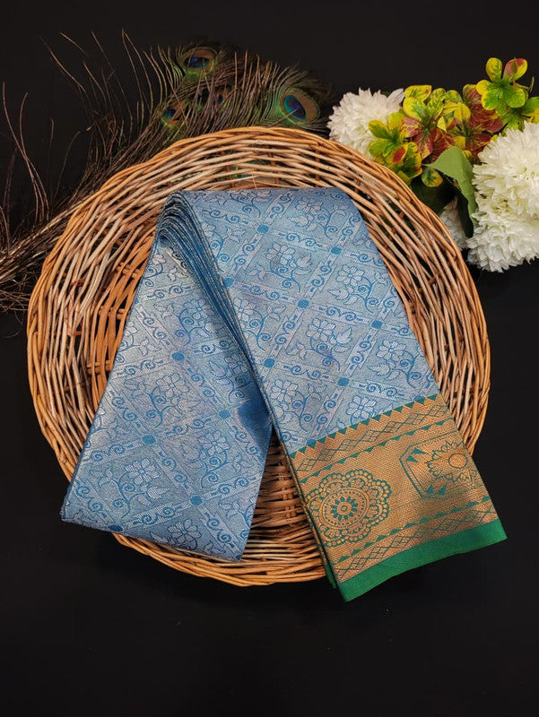 Premium Poontamil Tissue Saree in soft silk for party wear