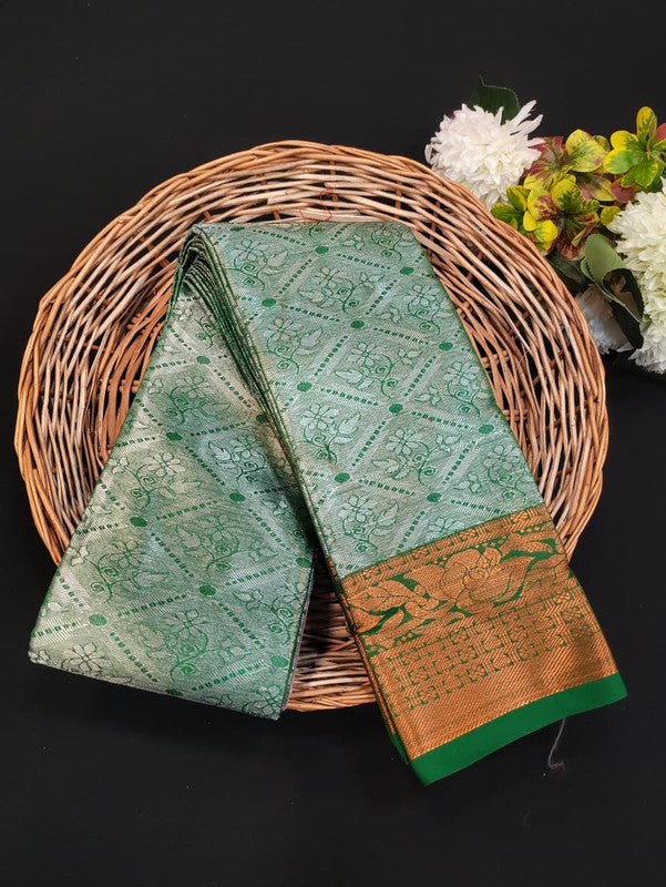 Premium Poontamil Tissue Saree in soft silk for party wear
