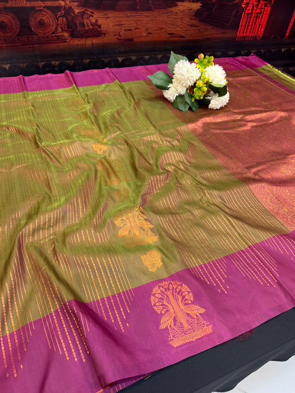 Rain Drop Soft Silk Saree for Party Wear