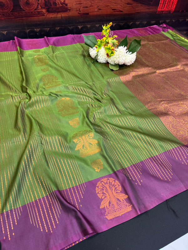 Rain Drop Soft Silk Saree for Party Wear