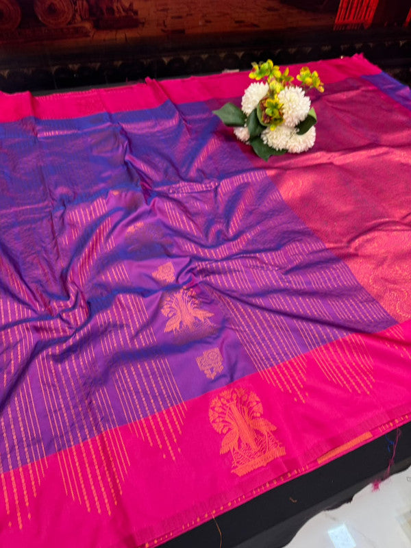 Rain Drop Soft Silk Saree for Party Wear