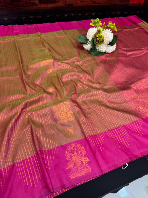Rain Drop Soft Silk Saree for Party Wear