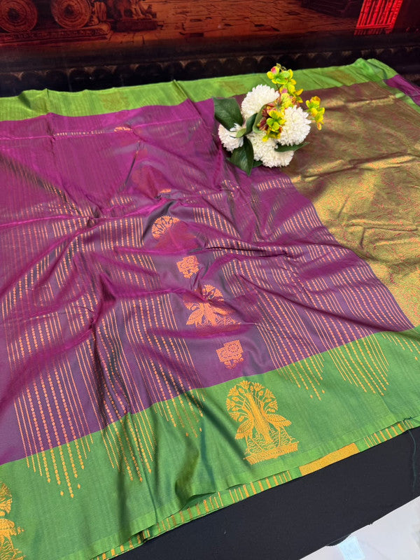 Rain Drop Soft Silk Saree for Party Wear