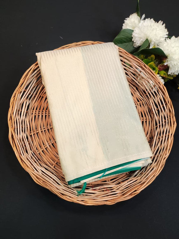 Offer Semi Silk Mild Damage Saree for Party Wear