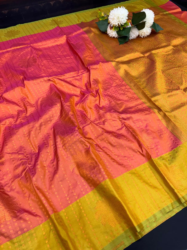 Shop the Poongodi Soft Silk Saree today and elevate your ethnic style with effortless elegance!