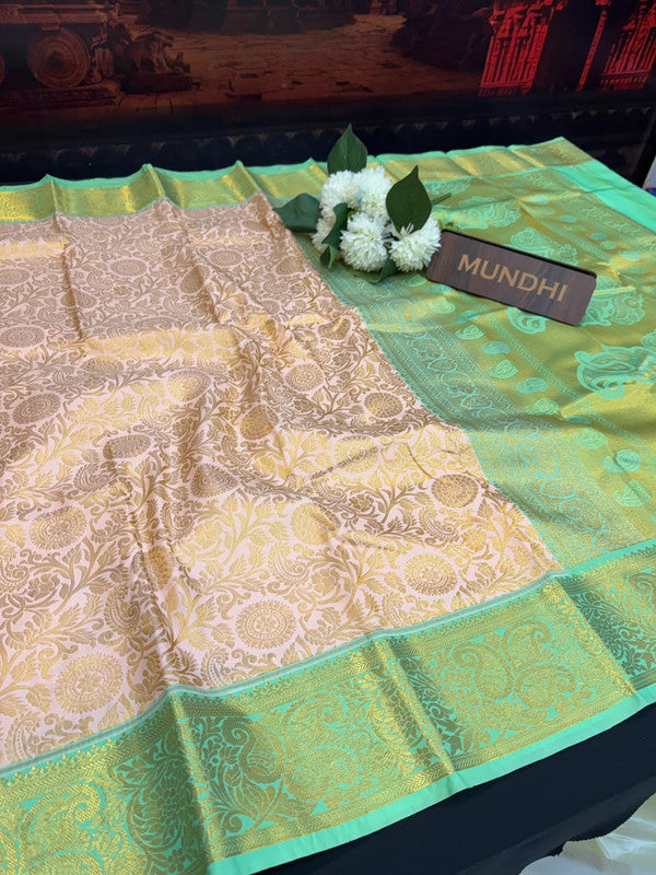 Luxury Rapier Saree with zari work for party wear