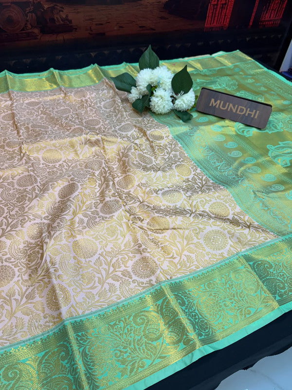 Luxury Rapier Saree with zari work for party wear