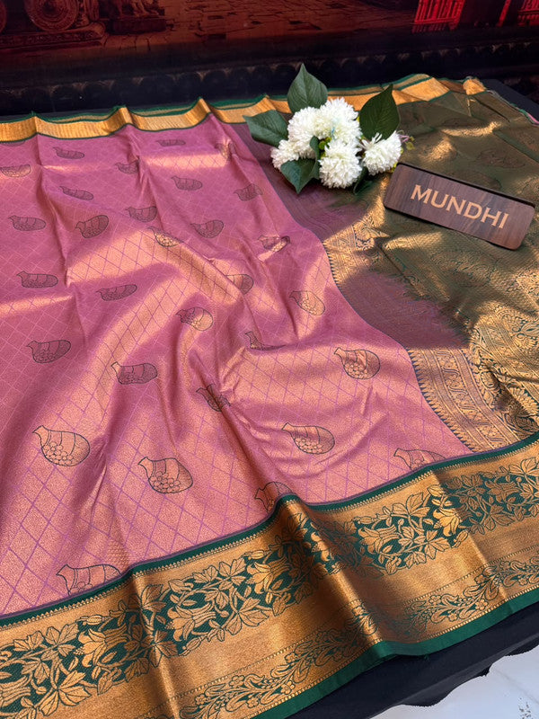 Luxury Rapier Saree with zari work for party wear