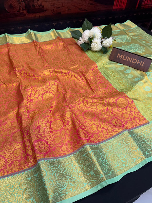 Luxury Rapier Saree with zari work for party wear