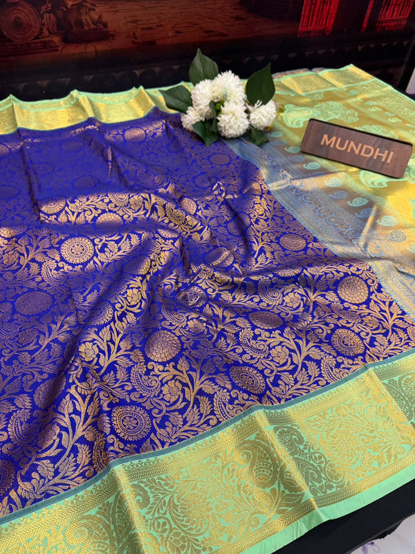 Luxury Rapier Saree with zari work for party wear