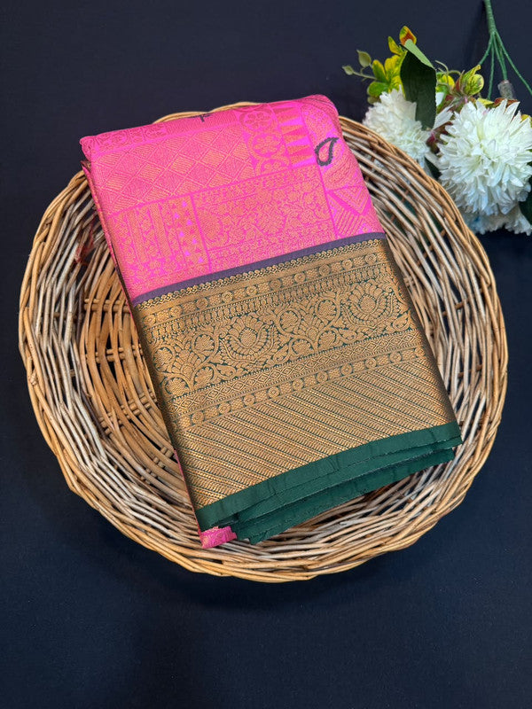 Luxury Rapier Saree with zari work for party wear