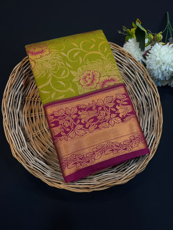 Luxury Rapier Saree with zari work for party wear