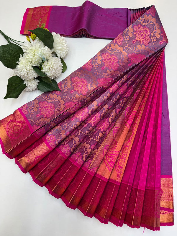 Luxury Rapier Saree with zari work for party wear