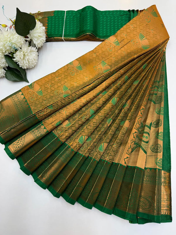 Luxury Rapier Saree with zari work for party wear