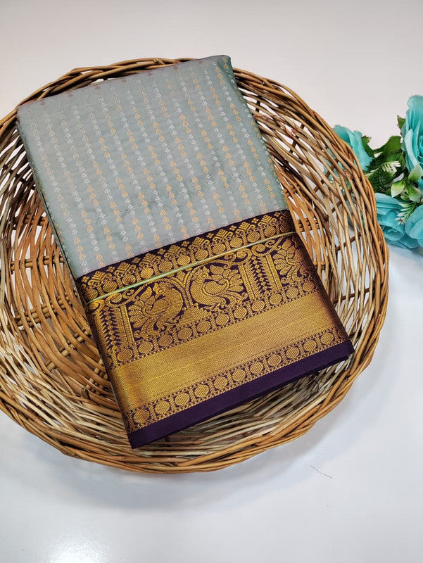 Offer Semi Silk | Mild Damage Saree | (B-1) | FF11