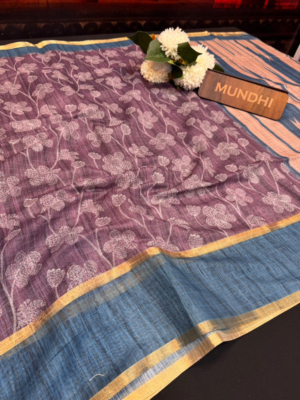 Rupam Digital Fancy Saree in premium fancy fabric for party wear