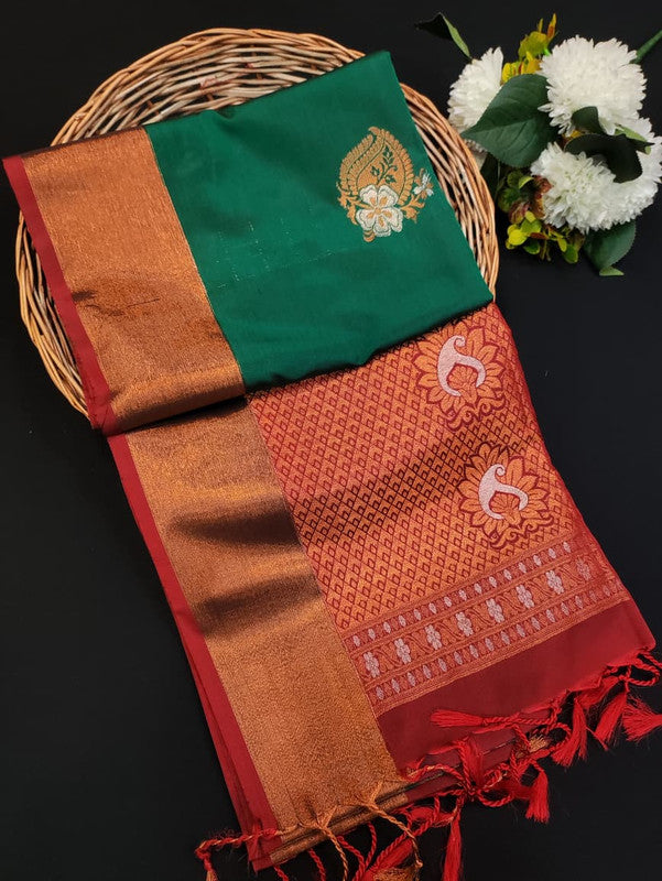 Ramaniyam Soft Silk | Zari Saree | RMY485 - Sri Sakthi Pugazh Tex RMY485 - Soft Silk
