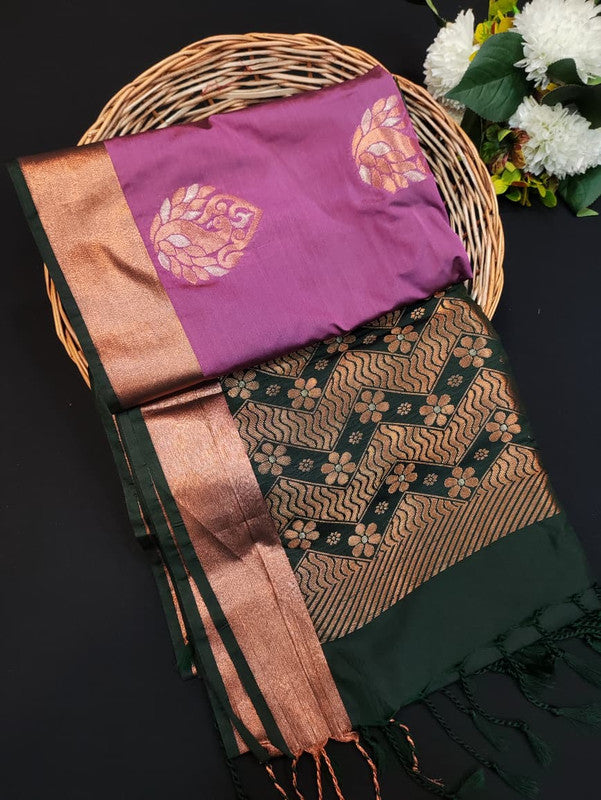 Ramaniyam Soft Silk | Zari Saree | RMY485 - Sri Sakthi Pugazh Tex RMY485 - Soft Silk