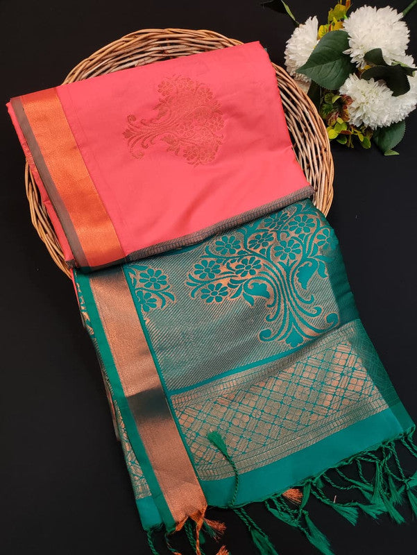 Ramaniyam Soft Silk | Zari Saree | RMY485 - Sri Sakthi Pugazh Tex RMY485 - Soft Silk